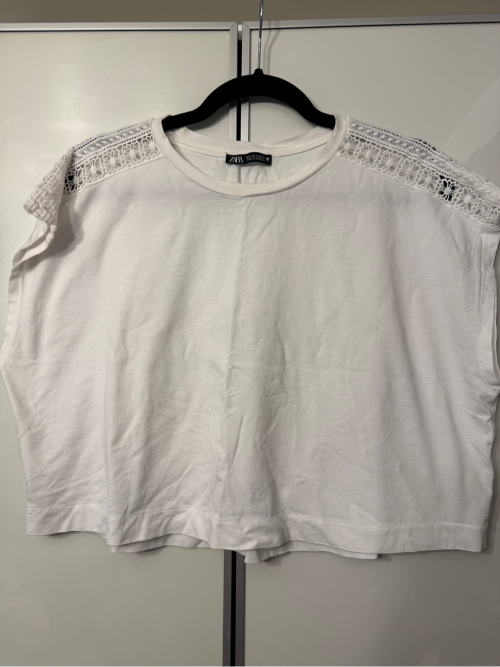 Zara Cropped Shirt